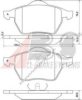 A.B.S. 36898 Brake Pad Set, disc brake